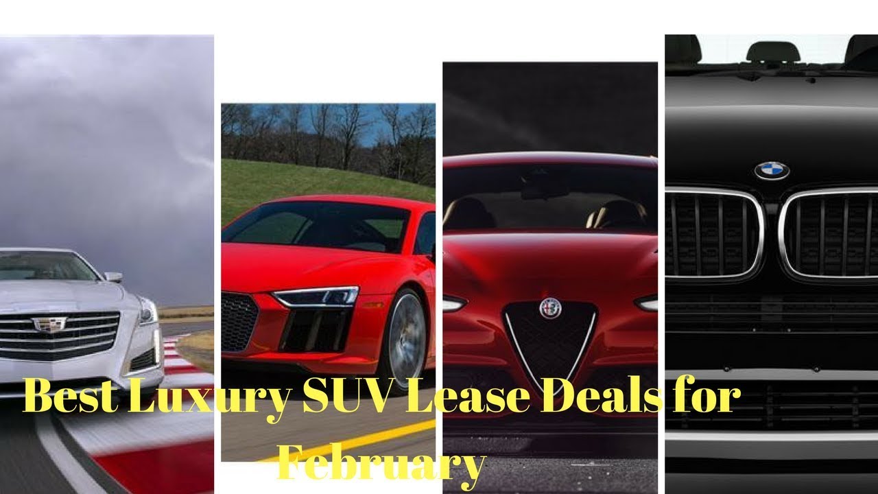 Best Luxury Suv Lease Deals